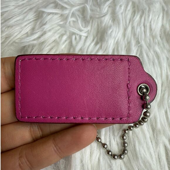 2" COACH  Fob Bag Charm Hang tag Hangtag - Picture 2 of 2